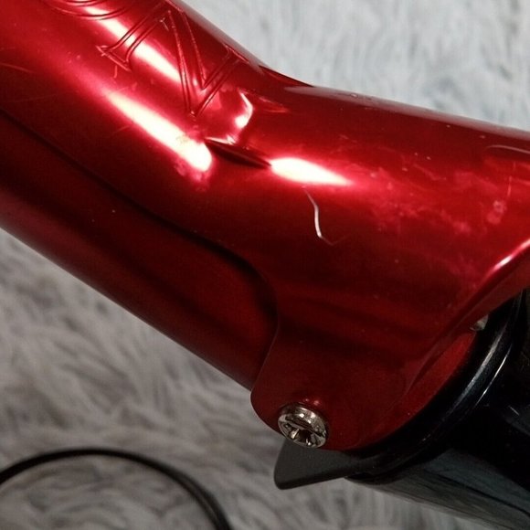 Revlon RV-013 1-1/2" Adjustable Heat Red Aluminum Hair Curling Iron - Picture 5 of 7